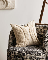 BOMU lounge chair - black/white