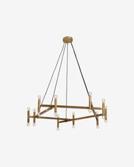 Chandelier f/20 lights - brass