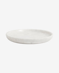 Dish, small - white marble
