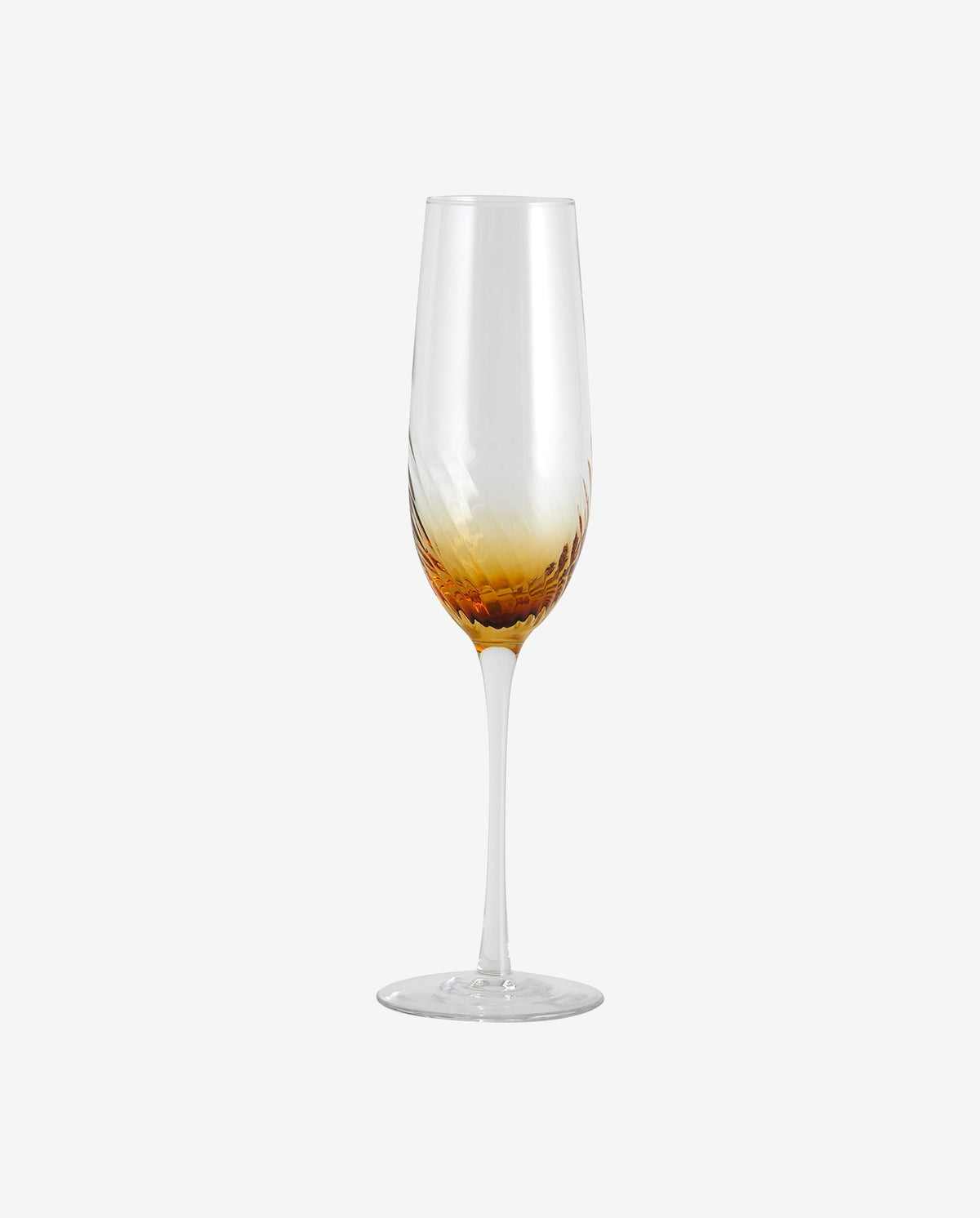 GARO champagne glass - amber