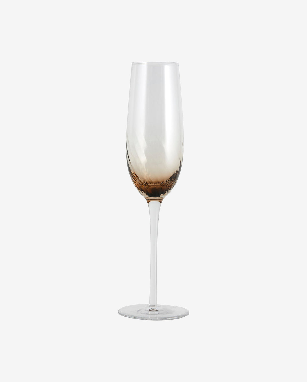 GARO champagne glass - brown