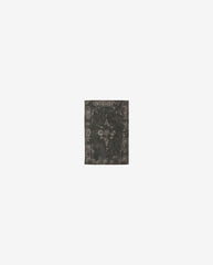GRAND woven rug, 60x90 - dark grey/black