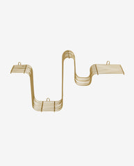 BRAVA shelf - golden finish
