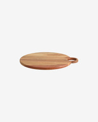 HERBAL serving plate, round - nature