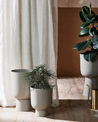 GALOA planter, L - beige