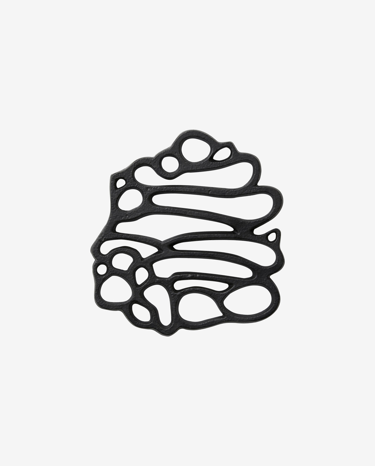 CECLEY coaster, aluminum - black