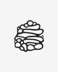 CECLEY coaster, aluminum - black