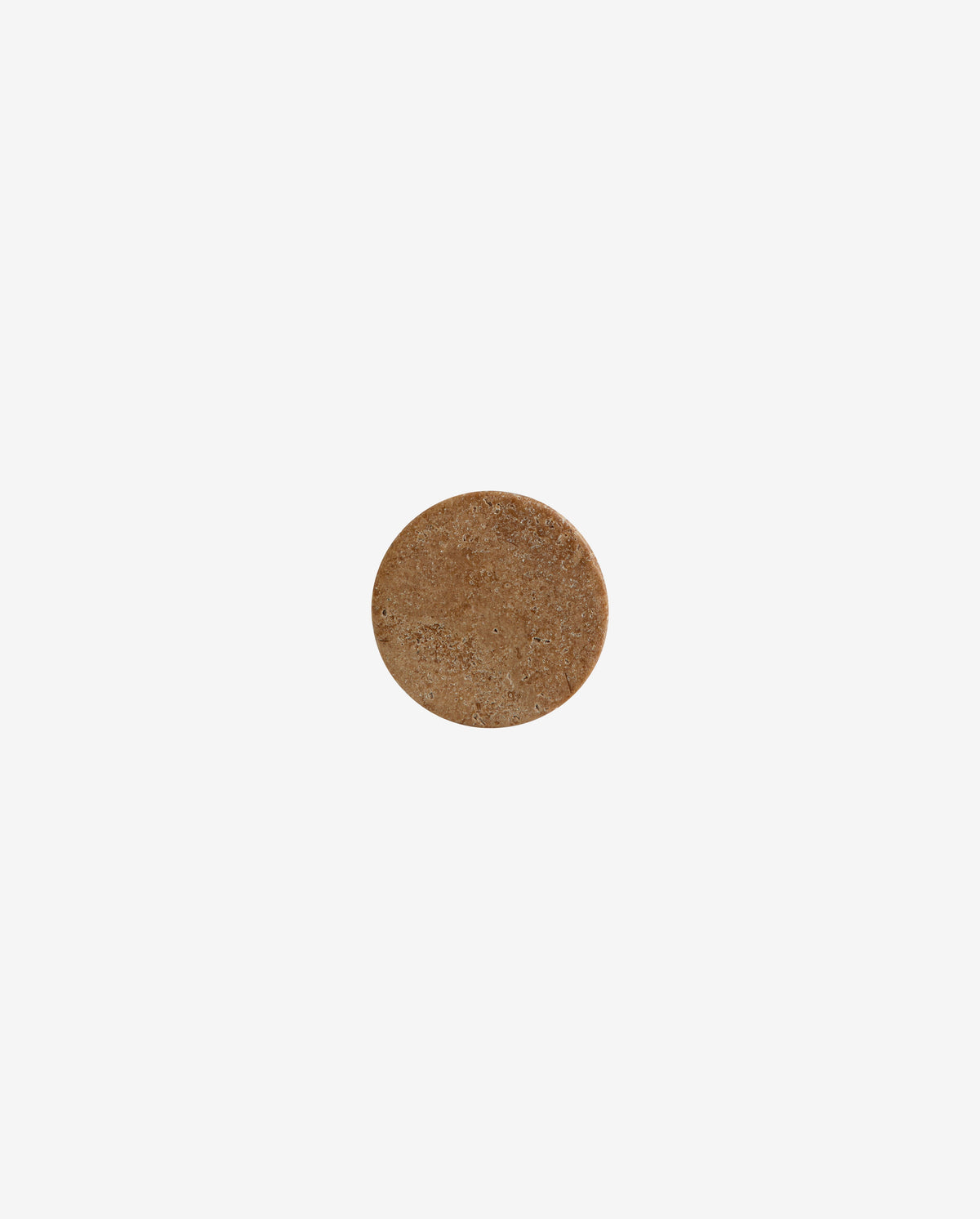 LAKOLK knob, travertine - ivory