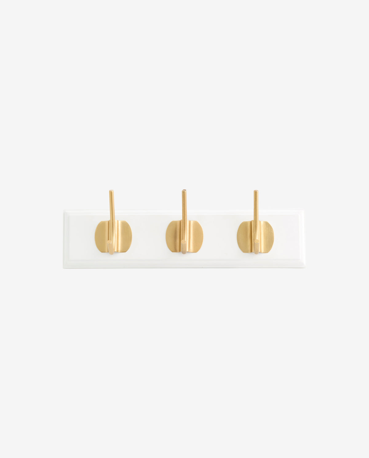 EDGY coat rack, 3 hooks - white