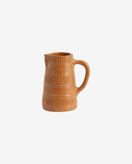 JUNIPER jug w. handle, terracotta - brown