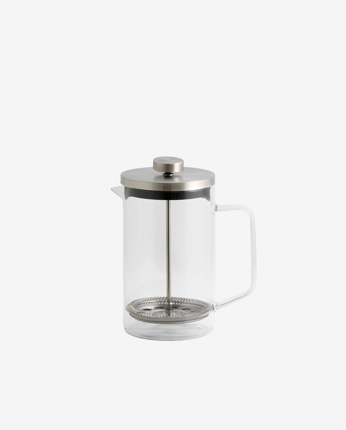 CLOVER french press, glass - clear