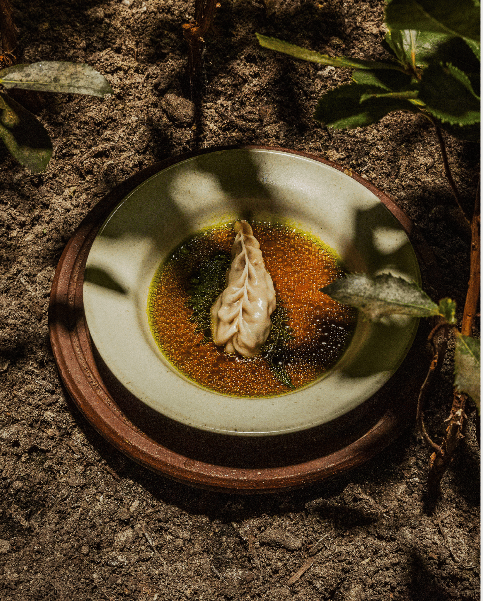GRAWA deep plate - ivory
