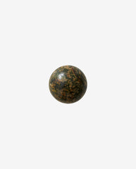 ACTON knob, marble - multi green