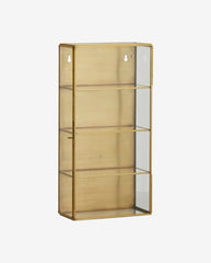 ADA wall cabinet, S, 3 shelves - golden finish