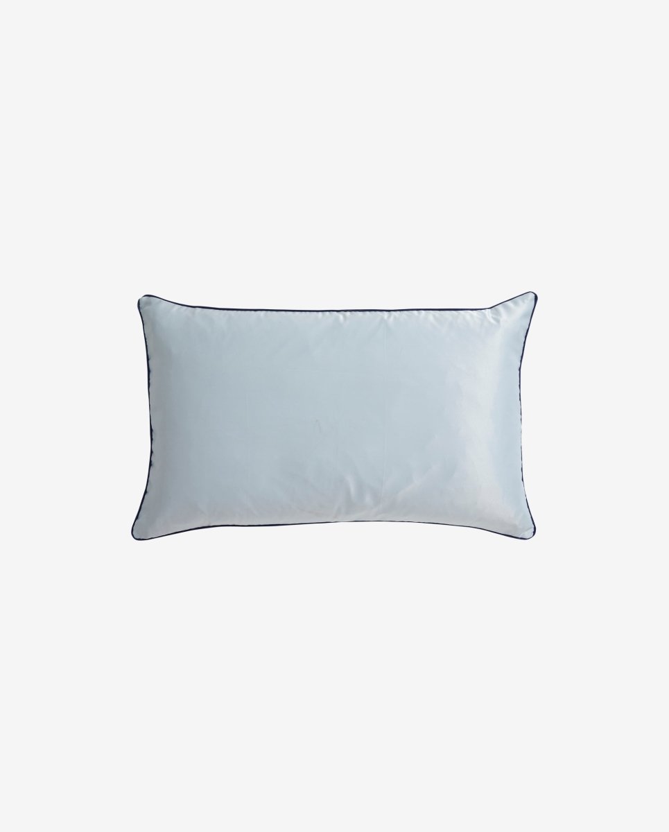AIN cushion cover,L light blue/dark blue