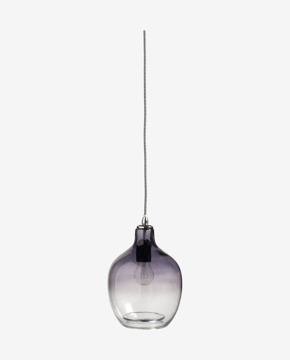 BUBBLE glass lamp - smoke