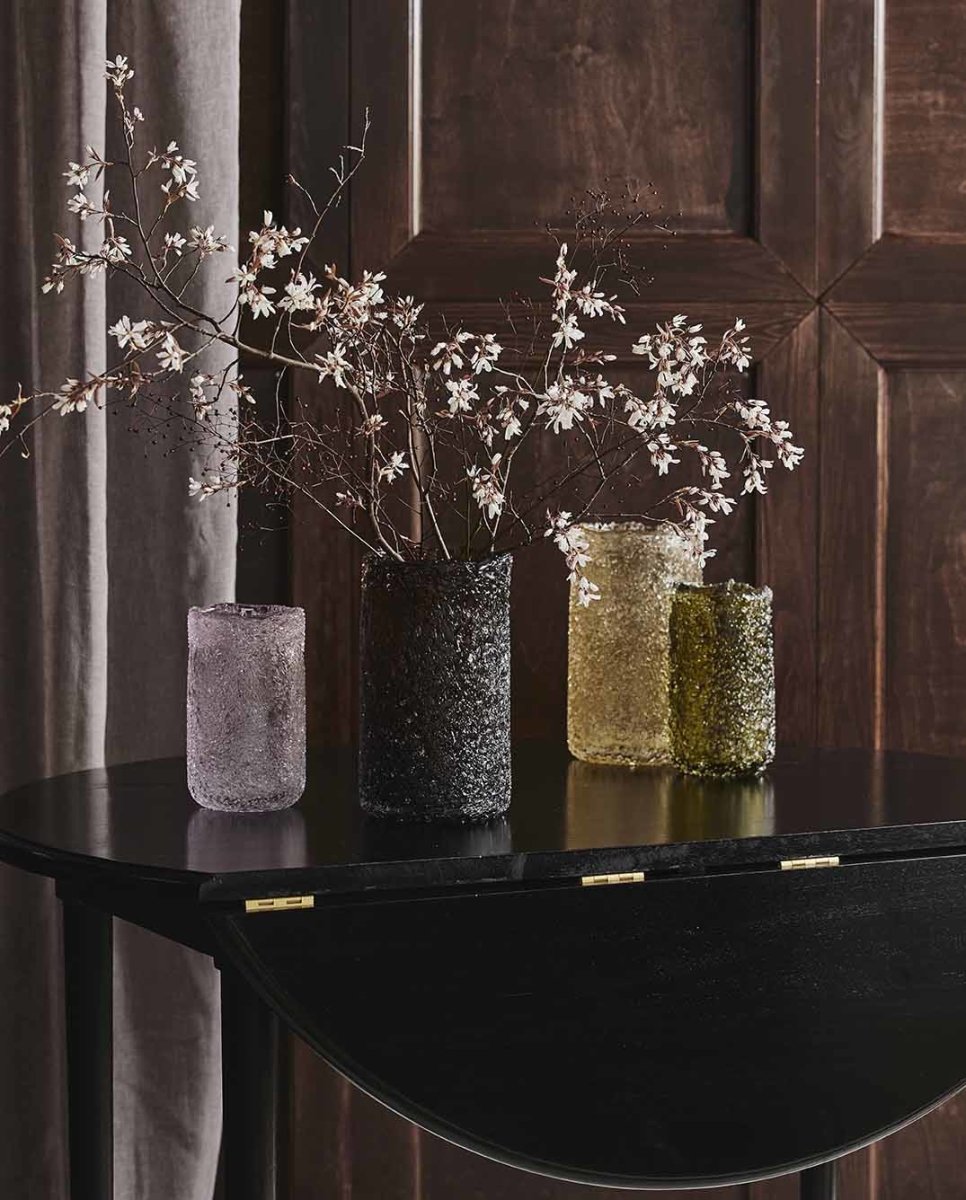 CLYDE vase, L - brown