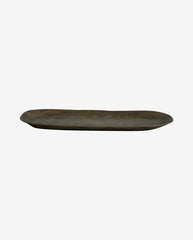 DANNA square tray - antique brass