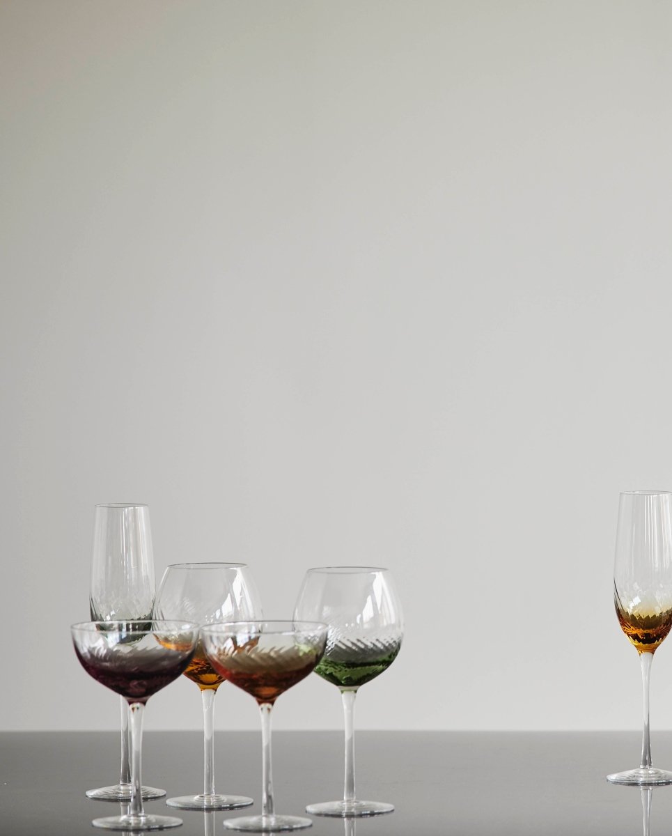 GARO cocktail glass - purple