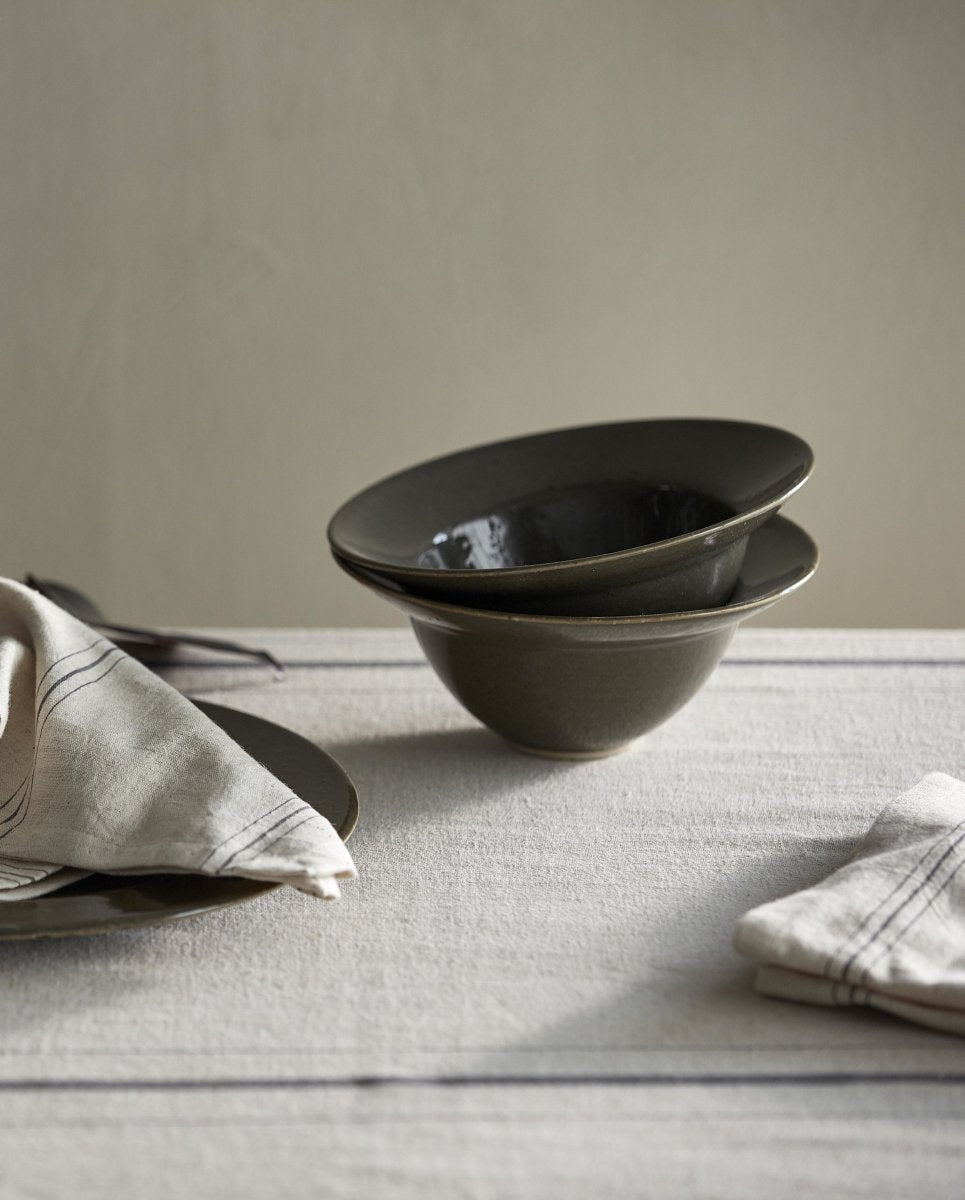 GRAWA soup plate - dark green