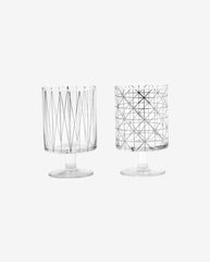 IBI glass w. silver print