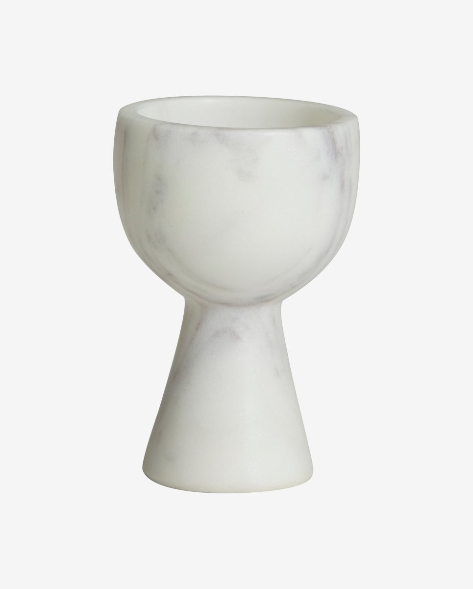 ISOP egg cup - white marble