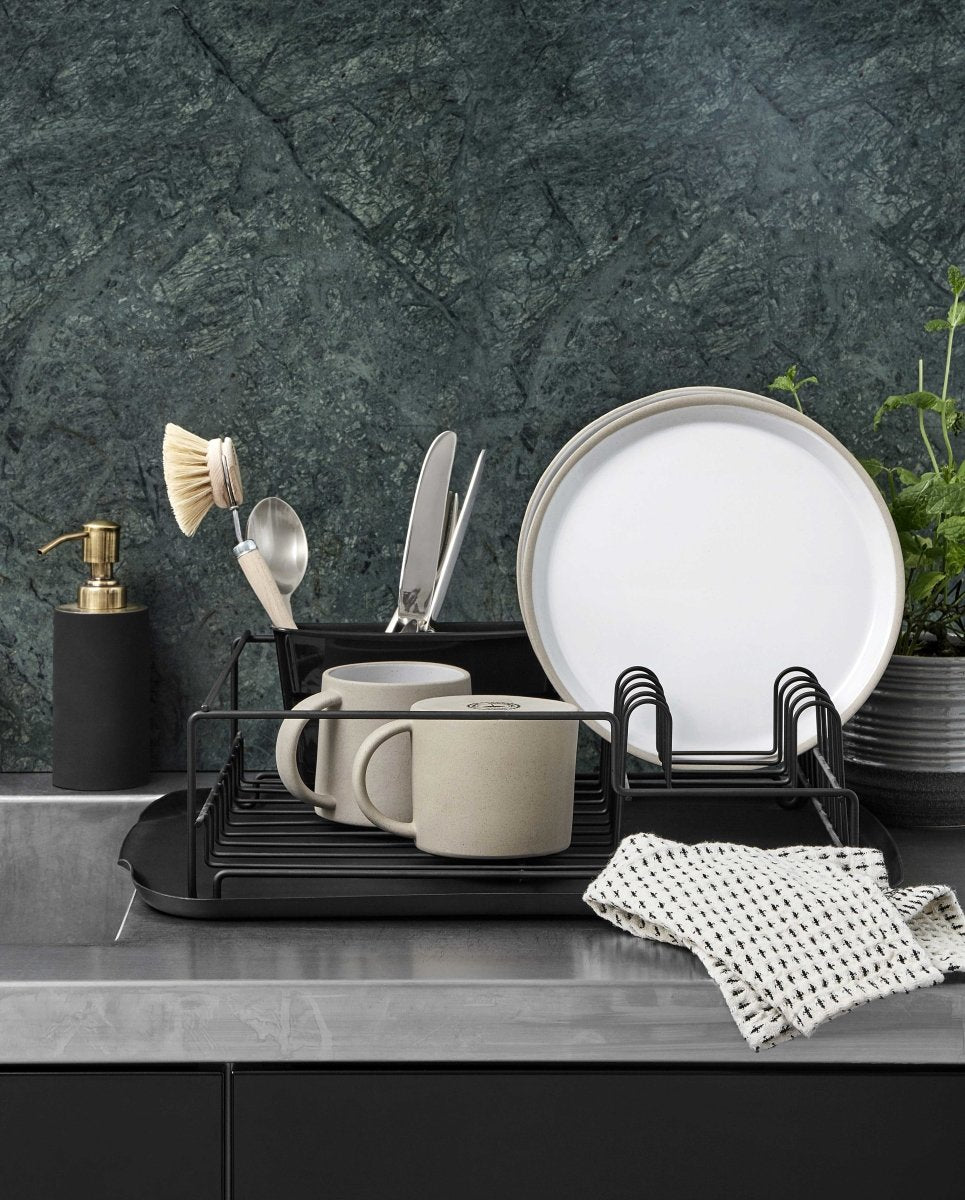 Dish rack - black