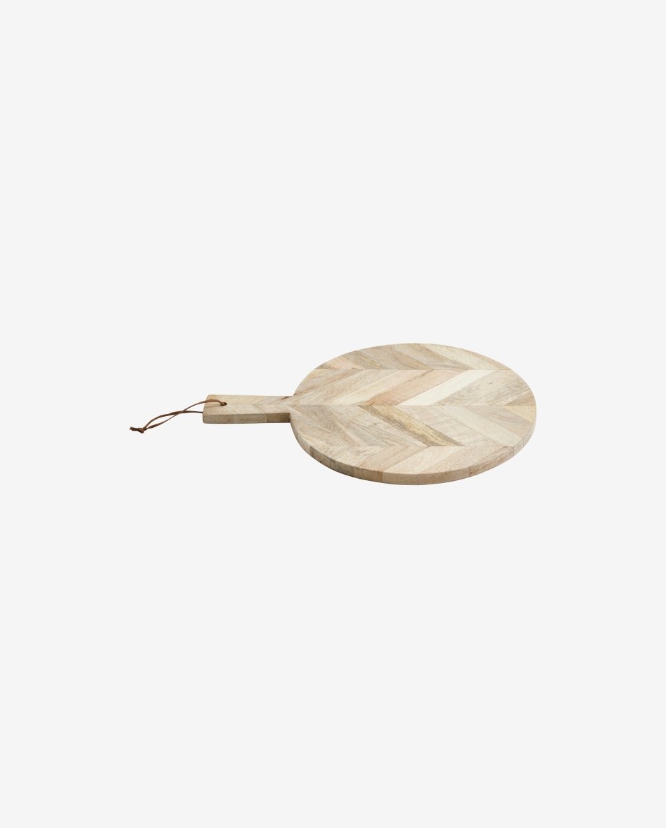 Chopping board, herringbone, wood, S