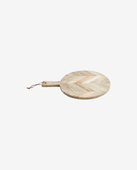 Chopping board, herringbone, wood, S