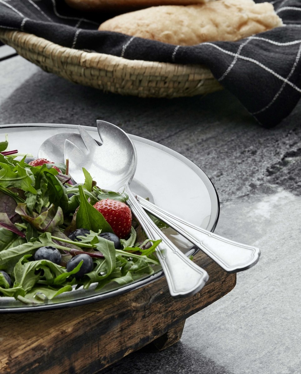 CARUM salad cutlery, s/2, vintage effect - stainless steel